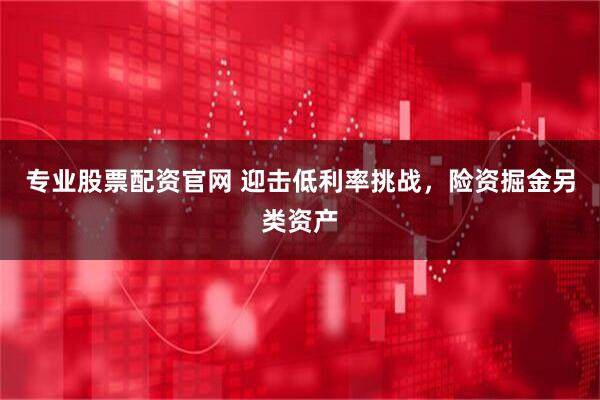 专业股票配资官网 迎击低利率挑战，险资掘金另类资产